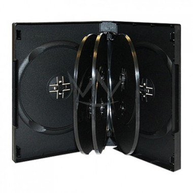 Коробка CD-BOX черный на 12 дисков черный (1 шт.)