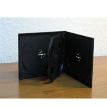 Коробка CD-BOX slim (черный) на 4 диска (1 шт.)