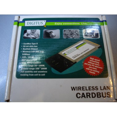 Беспроводной адаптер Digitus CardBus DN-7001GT