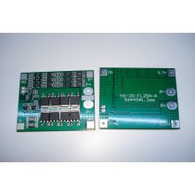 BMS контроллер заряда-разряда для 18650 с балансировкой HX-3S-FL25A-А