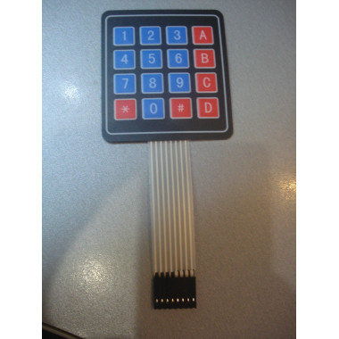 Мембранная клавиатура 4*4 (arduino, stm, avr, pic)
