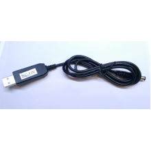 Перетворювач напруги підвищуючий 5V USB в 12V 5.5*2.1mm з кабелем 1м.