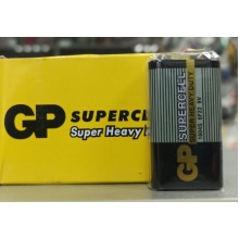 Батарейка GP Крона 6F22 / 9V 6F22 "Чорна" 1шт.