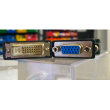Перехідник DVI-VGA (повний 24 + 5 pin)